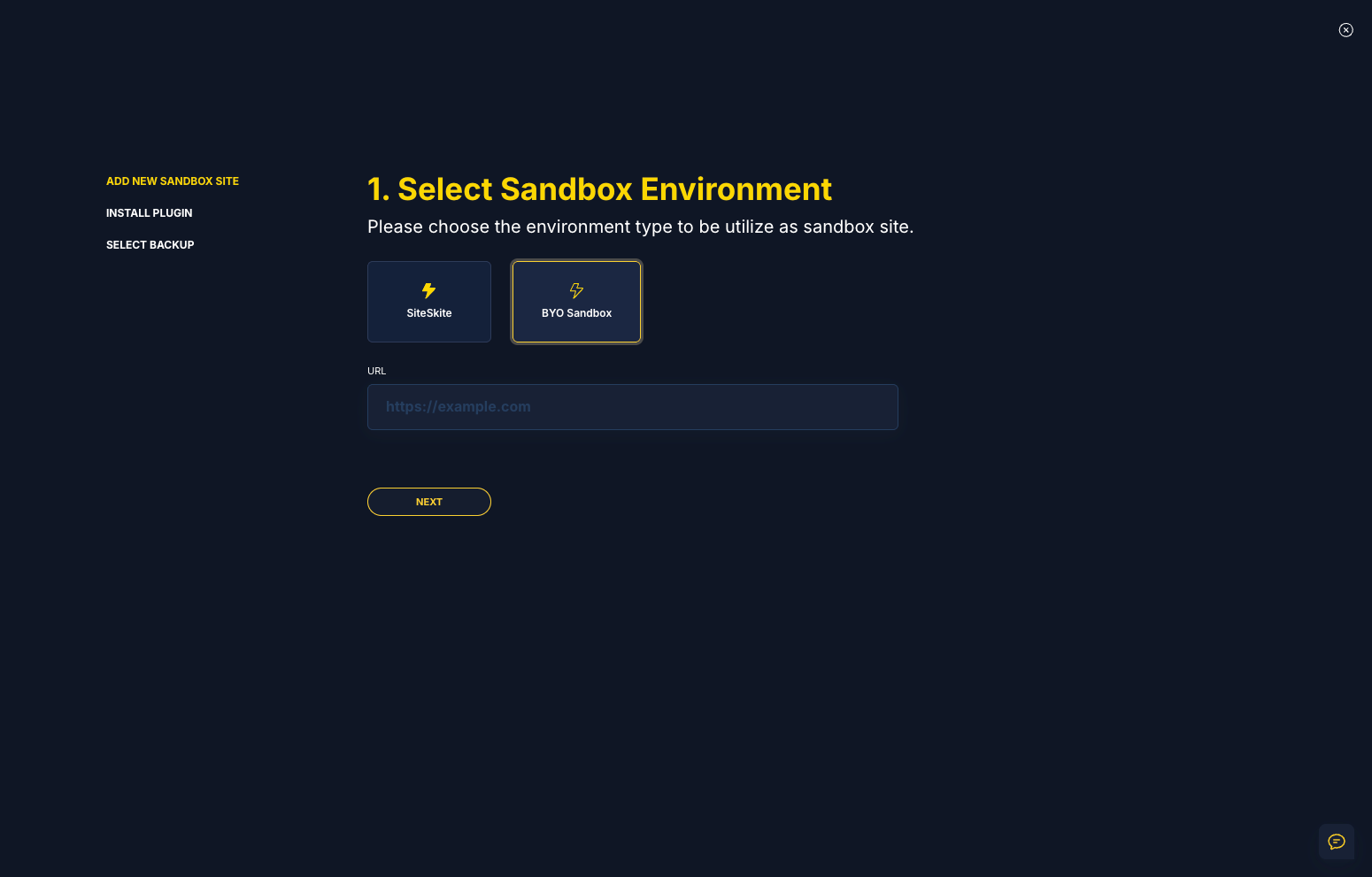 SiteSkite migrate to another host workflow restoring WordPress from backup to destination server